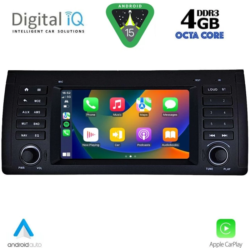 DIGITAL IQ MSG 485_CPA (7” DECK) MULTIMEDIA SYSTEM for BMW S.5-X5  (E38-39-53) mod. 1998-2005
