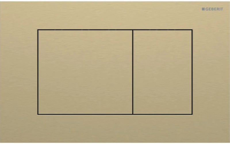 Geberit Πλακέτα Sigma 40 Brushed Ορειχάλκινο Χρώμα 115.629.QF.1
