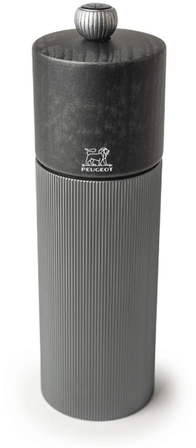 Μύλος Πιπεριού Line Dark 39943 18cm Grey Peugeot Ξύλο