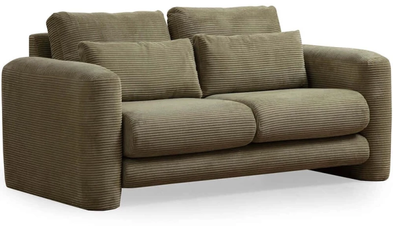 Καναπές Διθέσιος Lily 560ARE1846 180x97x73cm Green