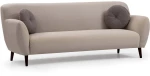 Καναπές Τριθέσιος Enna 560ARE1330 220x87x87cm Beige