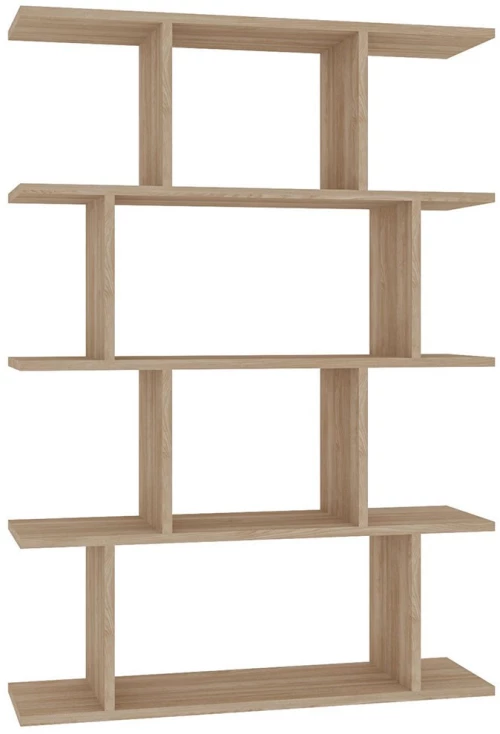 Βιβλιοθήκη Harmon 935CMN1134 90x25x127,4cm Oak