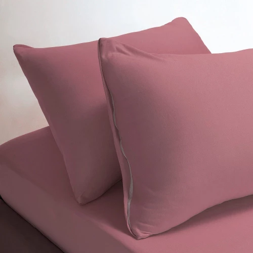 Κατωσέντονο Jersey Με Λάστιχο (Σετ 3τμχ) Dusty Pink Melinen King Size 180x235cm 100% Βαμβάκι