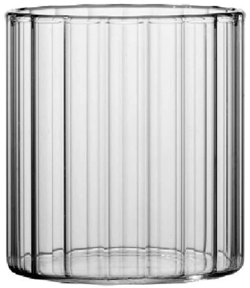 Ποτήρι Ουίσκι Slim Optic LEG212K4 8x8,5cm 360ml Clear Espiel Γυαλί