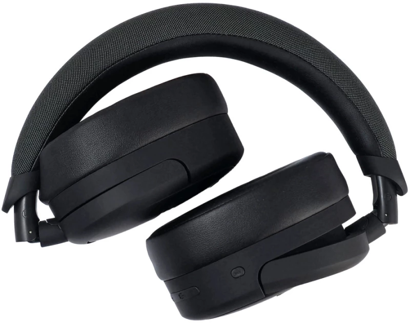 POWERTECH headphones PT-1462, ενσύρματα & ασύρματα, ANC & ENC, 40mm, 300mAh, μαύρα