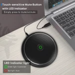 CMTECK επιτραπέζιο μικρόφωνο M003, omnidirectional, USB, μαύρο