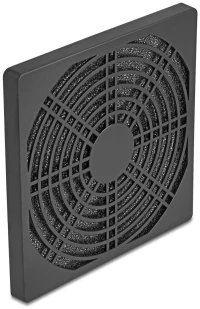 DELOCK σχάρα για 120mm ανεμιστήρα 67313 με φίλτρο σκόνης, πλαστική, μαύρη