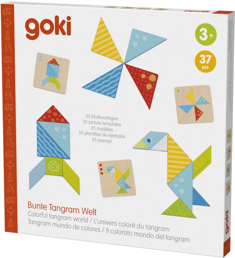 Πολύχρωμο τάνγκραμ - Goki