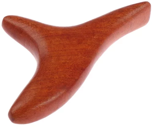 Ξύλινο Εργαλείο Ρεφλεξολογίας Point Massage Triangle Gua Sha