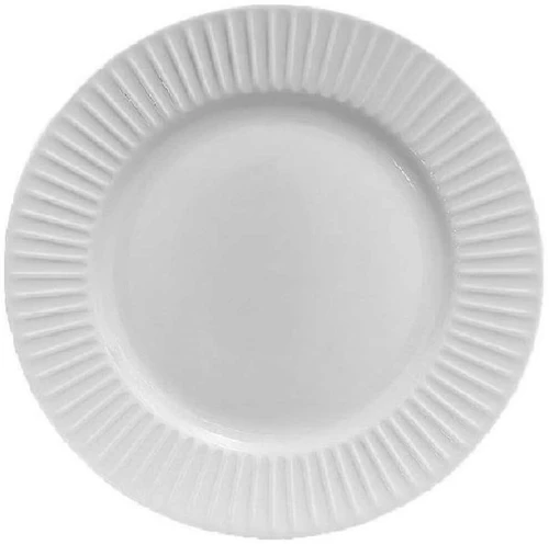 Πιάτο Γλυκού Focus REL102K6 19x1,5cm White Espiel Πορσελάνη