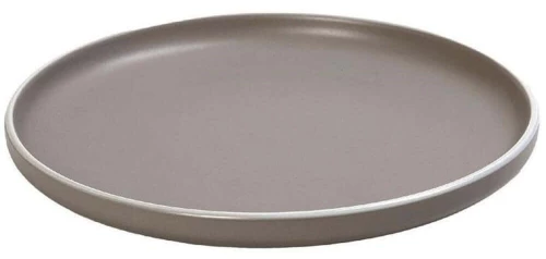 Πιάτο Γλυκού Mood ATA121K6 20,3x20,3x2,5cm Grey Espiel Πηλός