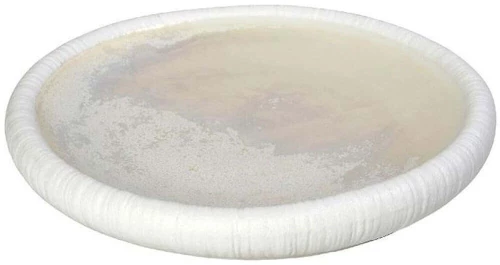 Πιάτο Ρηχό Διπλότοιxο Zen SOR112K4 22,5x3,2cm Sun Yellow-White Espiel Πορσελάνη