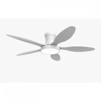 Ανεμιστήρας Οροφής Denali 102000730 Με Φως Led 24W 3CCT 2800lm 132cm White ItLighting Διάμετρος 132cm