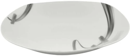 Πιάτο Βαθύ 70505-095 22,5cm White-Grey Ankor Πορσελάνη