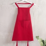 Ποδιά Ολόσωμη Daily Red Ρυθμός 60x85cm 100% Βαμβάκι