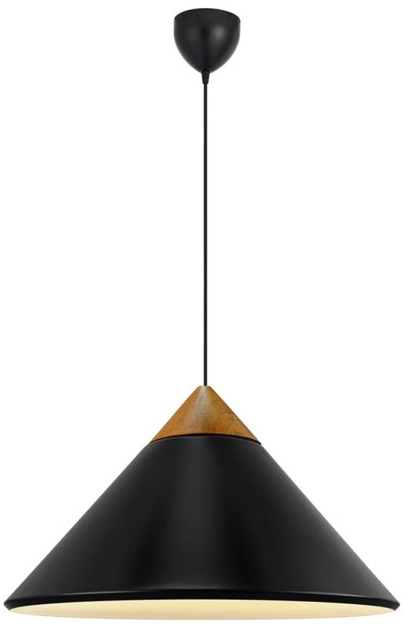 Φωτιστικό Οροφής Κρεμαστό Kinto 2520083003 E27 42x24,6cm Black Dftp