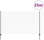 vidaXL Φράκτες 22 τεμ U-Channel Γκρι 140 εκ Ατσάλι