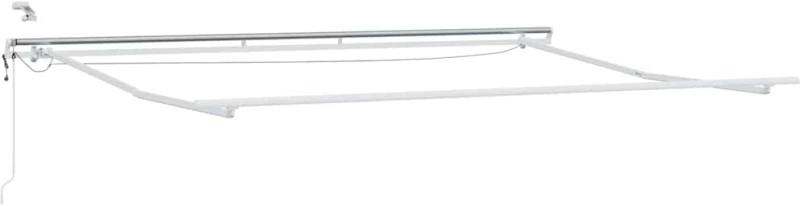 Αυτόματη ανασυρόμενη τέντα vidaXL με LED Μπεζ 450x350 εκ.