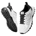 VEVOR Cross Training Shoes M Width Sneakers UK Size 7 Wide Toe Box Shoes White