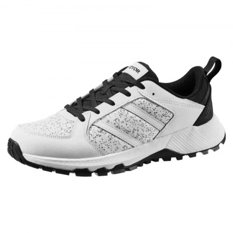 VEVOR Cross Training Shoes M Width Sneakers UK Size 7 Wide Toe Box Shoes White