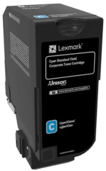 Τόνερ Lexmark 74C2SCE Μαύρο Κυανό