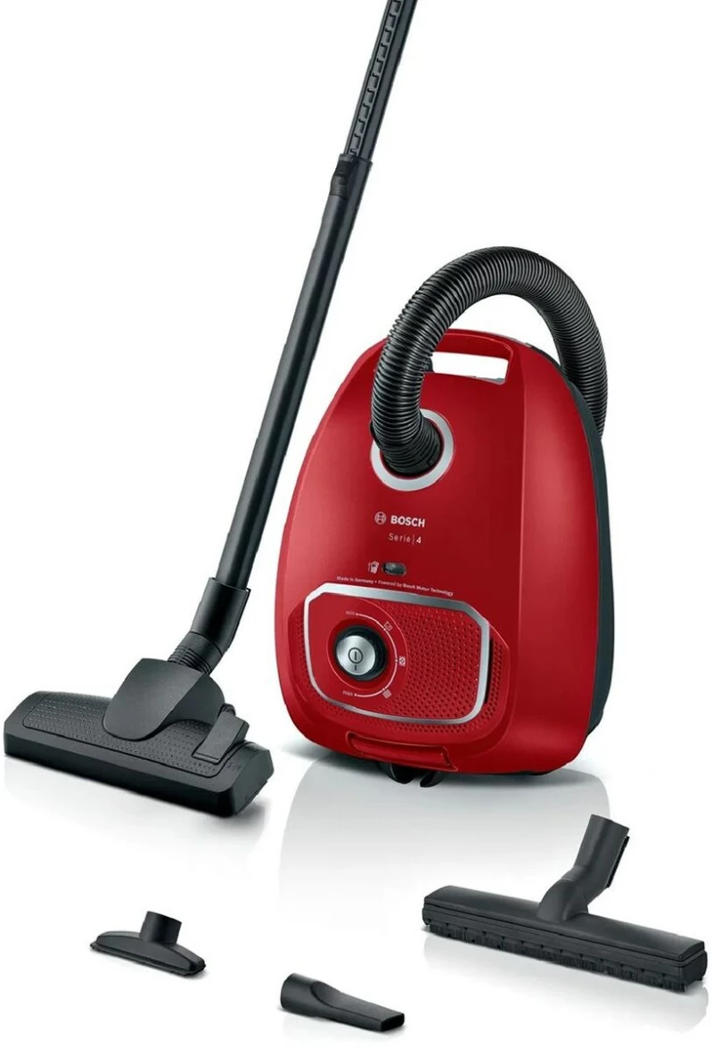 Ηλεκτρική σκούπα BOSCH BGB41RD3H Μαύρο Κόκκινο