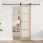 vidaXL Συρόμενη Πόρτα με κιτ εξαρτημάτων 'ORKDAL'61x198,5 εκ