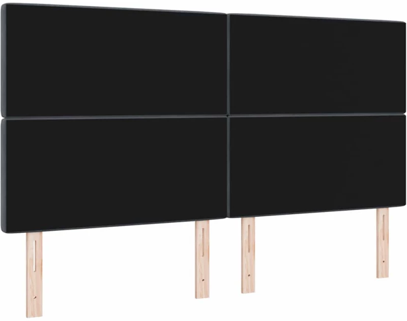 vidaXL LED Κεφαλάρι Σκούρο Γκρι 90 εκ. Βελούδο
