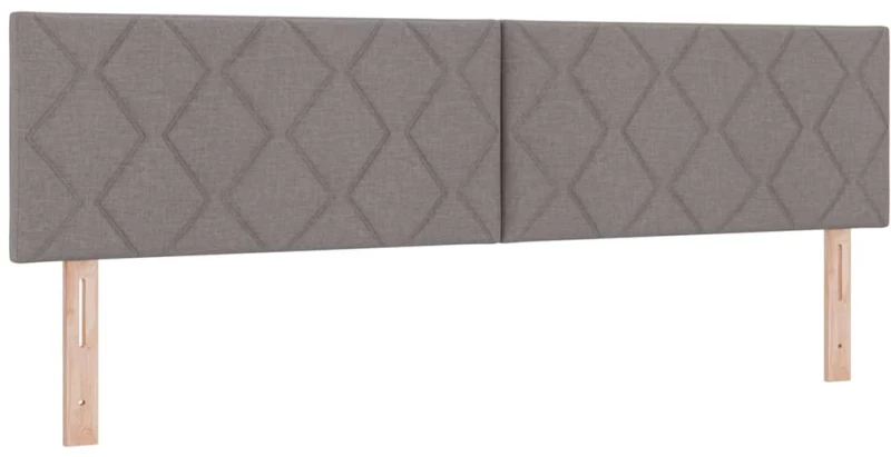 vidaXL Κρεβάτι Box Spring με Στρώμα Ταμπά 180x200 εκ. Υφασμάτινο