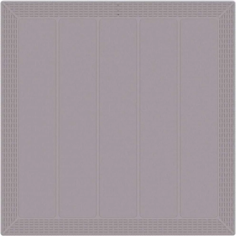 vidaXL Σετ τραπεζαρίας κήπου 3 pcs Ανοιχτό γκρι 100 x 100 x 73 εκ