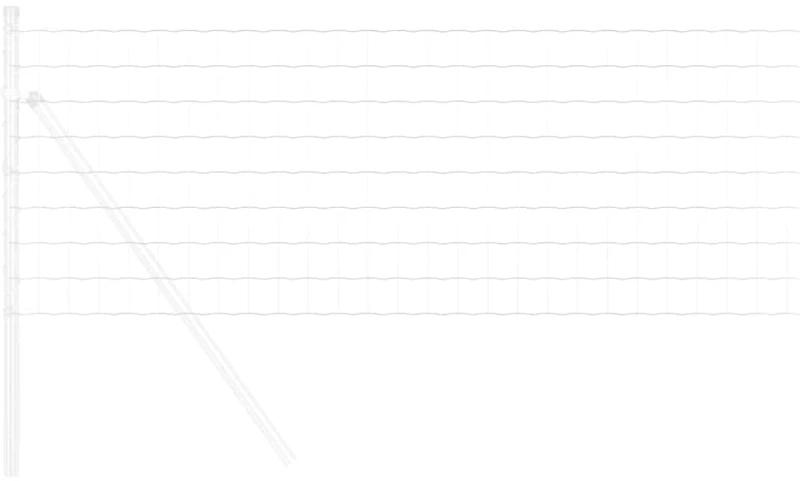 vidaXL Euro Φράχτης 0.4x25 μ Γαλβανισμένο Ατσάλι