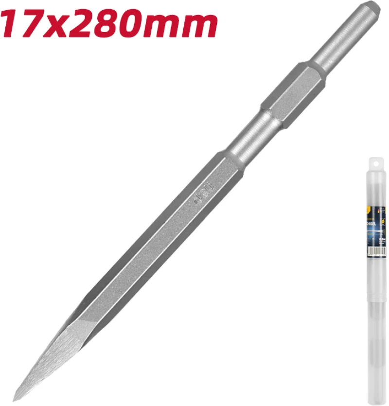 DELI βελόνι DH-HJZ017-E1 για κρουστικό δράπανο, εξάγωνο, 280mm