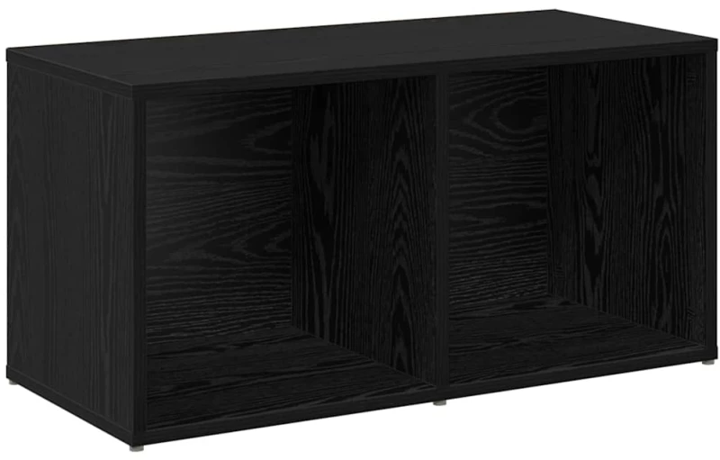 vidaXL Σετ επίπλου τηλεόρασης 4 pcs Μαύρη Δρυς 72 x 35 x 36.5 cm