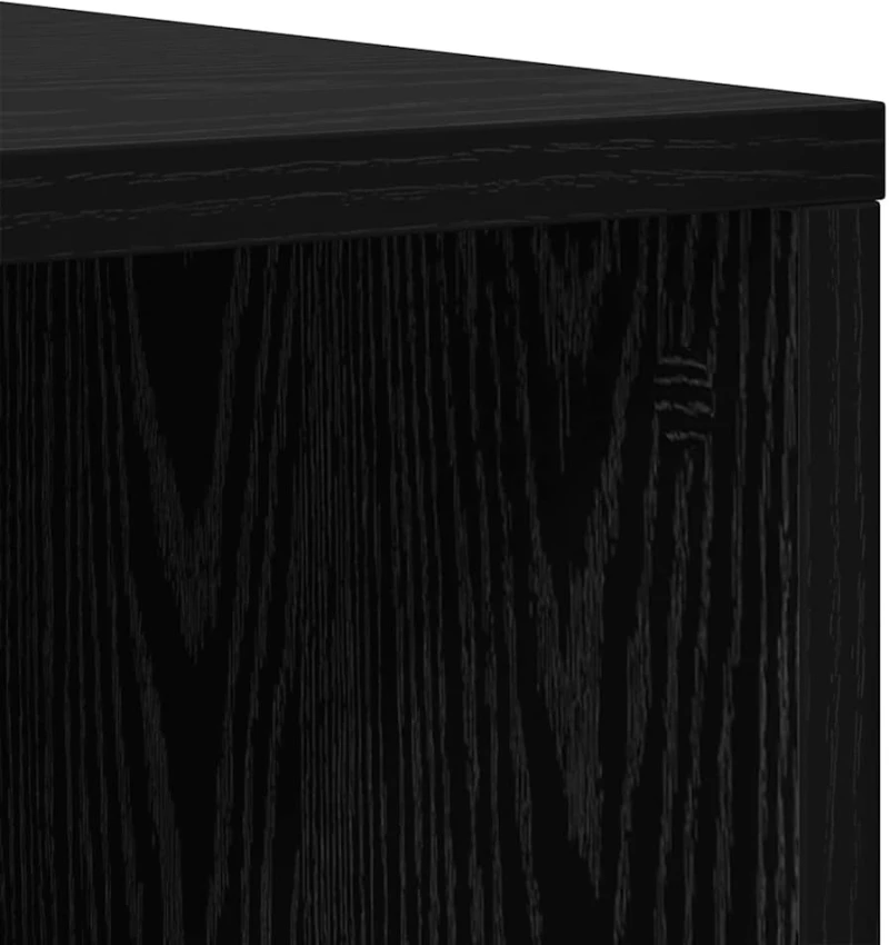 vidaXL Σετ επίπλου τηλεόρασης 4 pcs Μαύρη Δρυς 72 x 35 x 36.5 cm