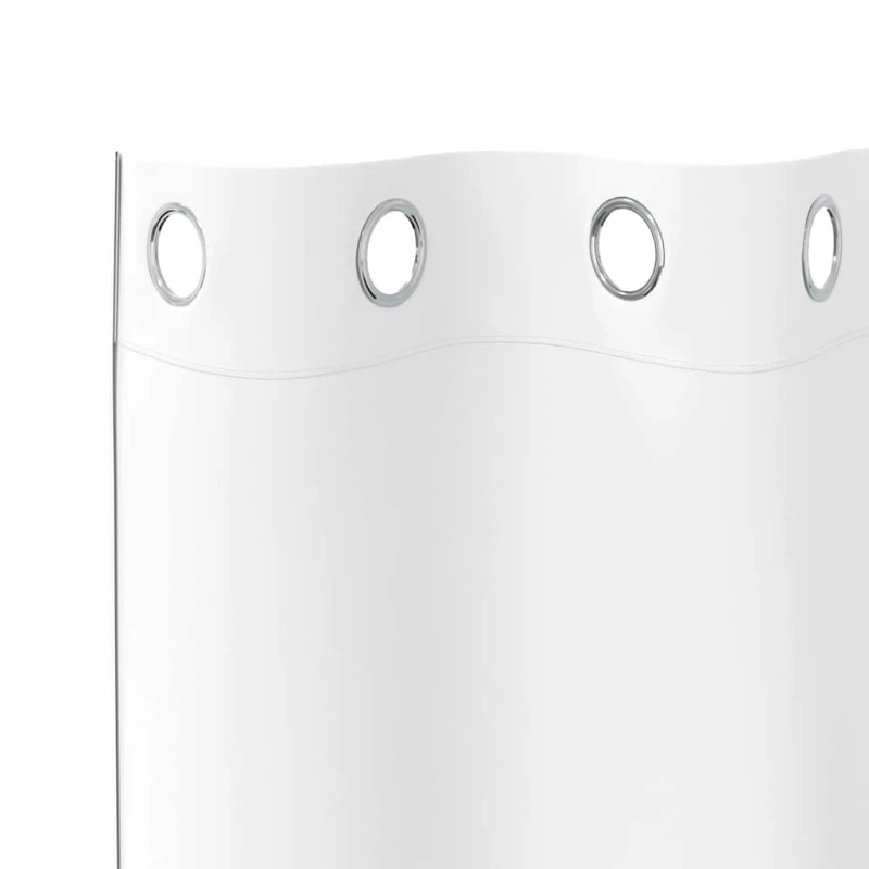 vidaXL Κουρτίνες 2 pcs Καθαρό Λευκό 260 x 140 εκ. Πολυεστέρας
