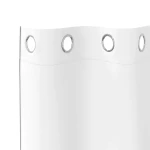 vidaXL Κουρτίνες 2 pcs Καθαρό Λευκό 260 x 140 εκ. Πολυεστέρας
