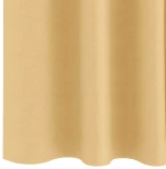 vidaXL Κουρτίνες με κουρτίνες 2 pcs Μπεζ 140 x 140 cm Πολυεστέρας