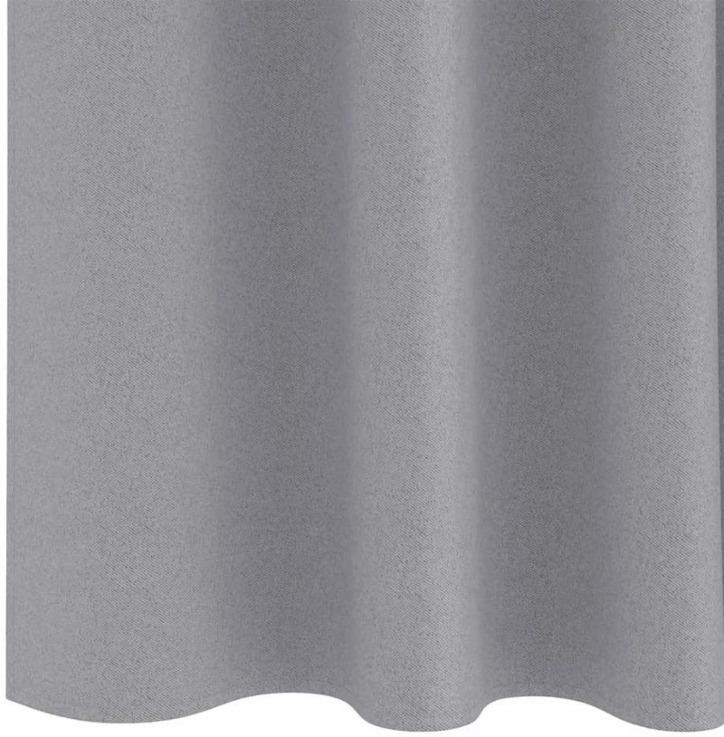 vidaXL Κουρτίνες 2 pcs Ανοιχτό γκρι 245 x 140 εκ. Πολυεστέρας
