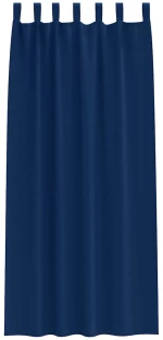 vidaXL Κουρτίνες 2 pcs Σκούρο Μπλε 245 x 140 εκ. Πολυεστέρας