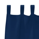 vidaXL Κουρτίνες 2 pcs Σκούρο Μπλε 245 x 140 εκ. Πολυεστέρας