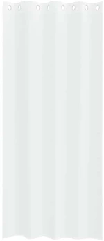 vidaXL Κουρτίνες με κουρτίνες 2 pcs Λευκό 140 x 245 εκ. Πολυεστέρας