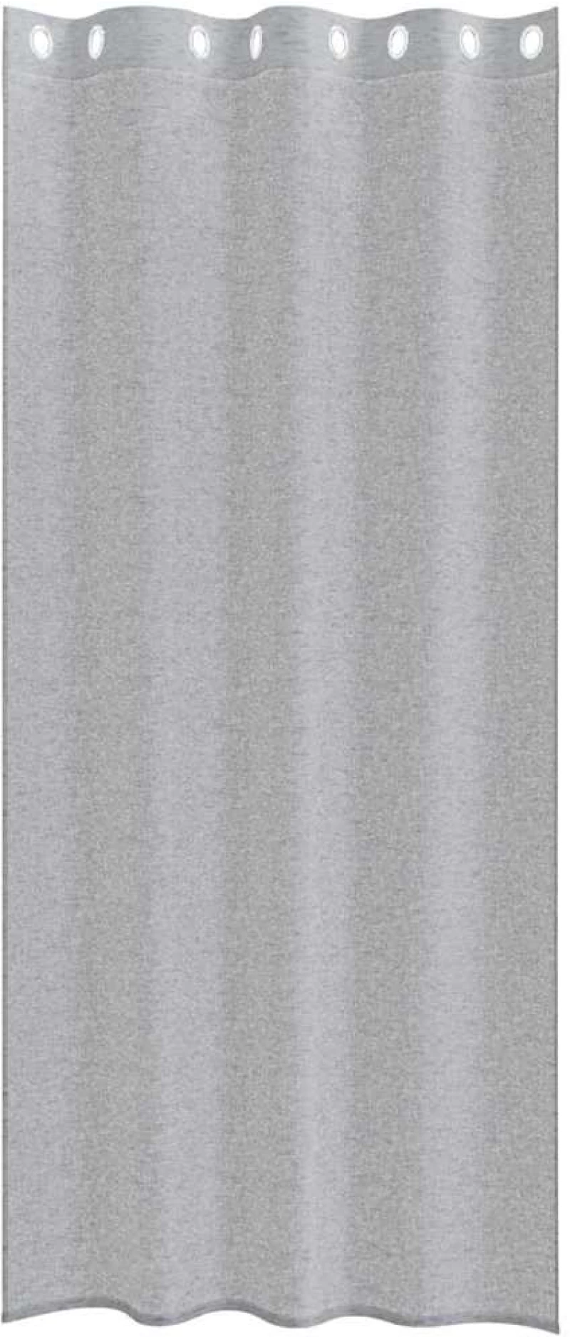vidaXL Κουρτίνες 2 pcs Σκούρο γκρι 140 x 245 εκ. Πολυεστέρας