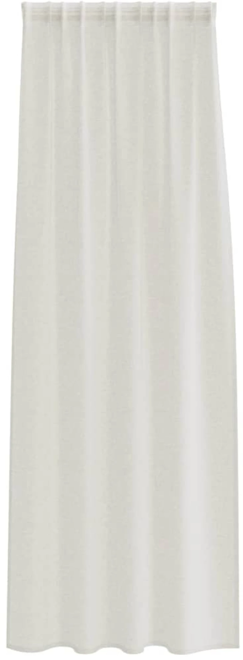 vidaXL Κουρτίνες με κουρτίνες 2 pcs Κρεμ 140 x 245 εκ. Πολυεστέρας