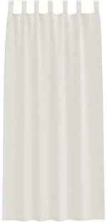 vidaXL Κουρτίνες με κουρτίνες 2 pcs Κρεμ 140 x 245 εκ. Πολυεστέρας