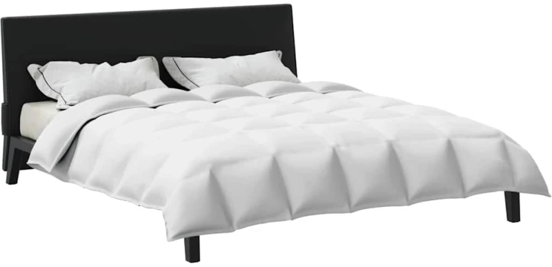 vidaXL Κουβέρτες & Πάπλωμα Λευκό 240 x 220 εκ. Πούπουλο
