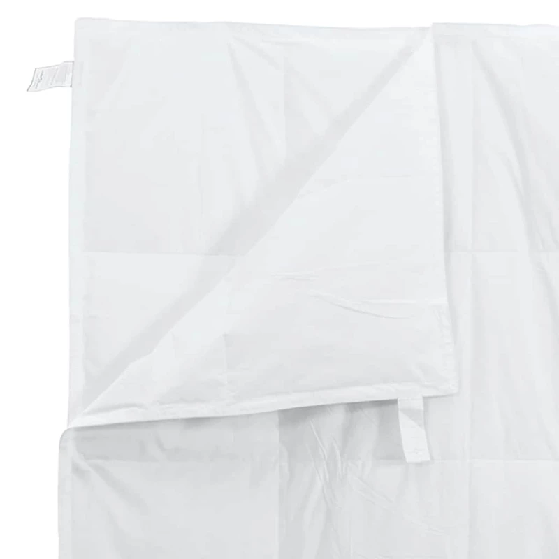 vidaXL Κουβέρτες & Πάπλωμα Λευκό 240 x 220 εκ. Πούπουλο