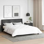 vidaXL Κουβέρτες & Κουβέρτες Λευκό 240 x 200 εκ. Μικροΐνες