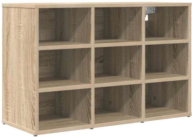 vidaXL Ντουλάπα Παπουτσιών Sonoma Δρυς 103x30x51 εκ Επεξεργασμένο ξύλο