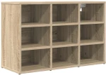 vidaXL Ντουλάπα Παπουτσιών Sonoma Δρυς 103x30x51 εκ Επεξεργασμένο ξύλο