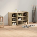 vidaXL Ντουλάπα Παπουτσιών Sonoma Δρυς 103x30x51 εκ Επεξεργασμένο ξύλο